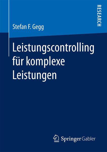 Produktbild: Leistungscontrolling f&uuml;r komplexe Leistungen