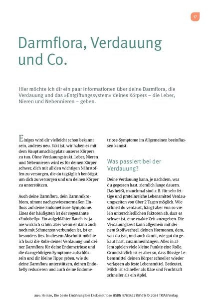 Produktbild: Die beste Ernährung bei Endometriose