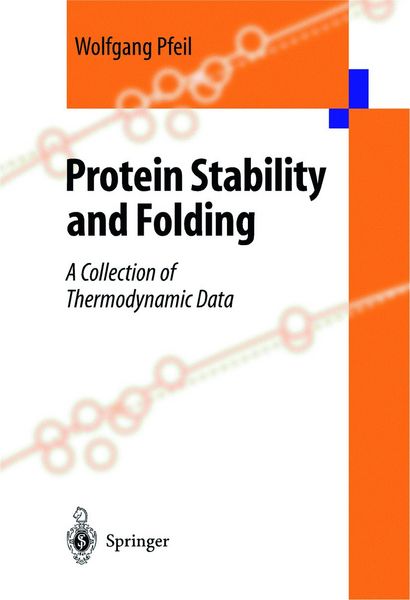 Produktbild: Protein Stability and Folding
