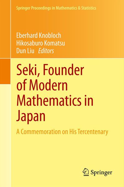 Produktbild: Seki, Founder of Modern Mathematics in Japan