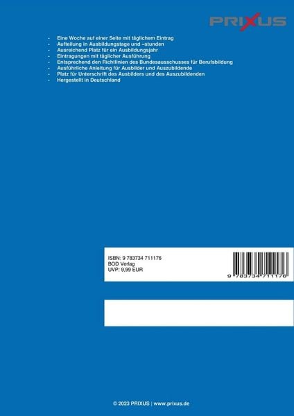 Produktbild: Ausbildungsnachweis