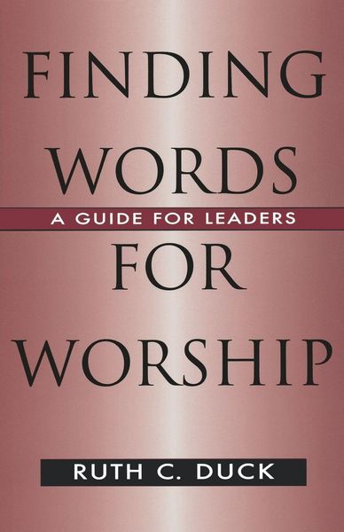 Produktbild: Finding Words for Worship