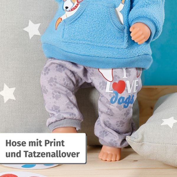 Produktbild: Dolly Moda Sport-Outfit Blau Hund 30