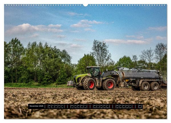 Produktbild: Landwirtschaft - Von der Saat bis zur Ernte (hochwertiger Premium Wandkalender 2026 DIN A2 quer), Kunstdruck in Hochglanz