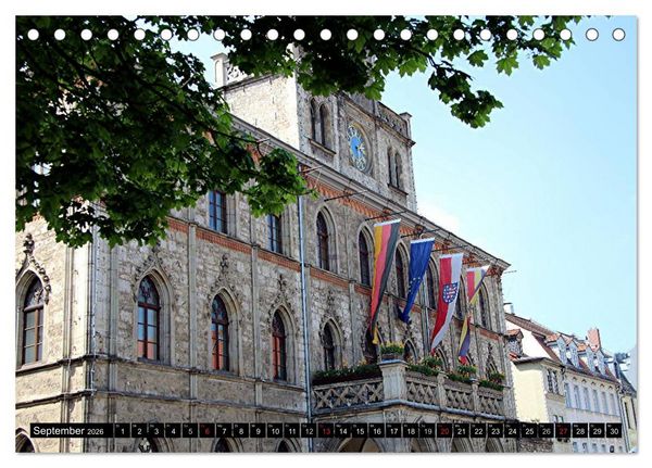 Produktbild: Weimar 2026 (Tischkalender 2026 DIN A5 quer), CALVENDO Monatskalender