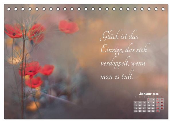 Produktbild: Chinesische Weisheiten (Tischkalender 2026 DIN A5 quer), CALVENDO Monatskalender