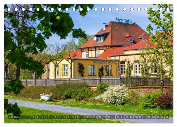 Produktbild: Moritzburg mit Schlossansichten (Tischkalender 2026 DIN A5 quer), CALVENDO Monatskalender