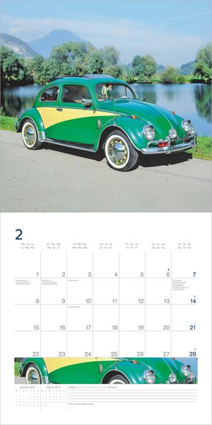 Produktbild: VW K&auml;ferkalender 2027
