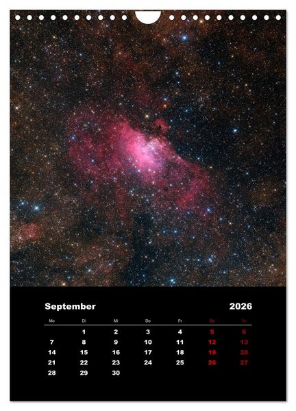 Produktbild: Das Universum (Wandkalender 2026 DIN A4 hoch), CALVENDO Monatskalender