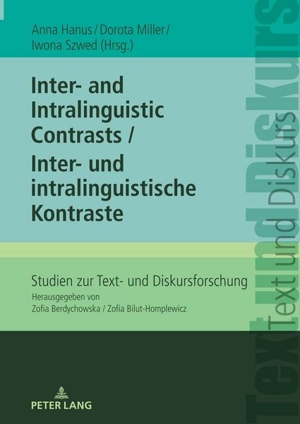 Produktbild: Inter- and Intralinguistic Contrasts / Inter- und intralinguistische Kontraste