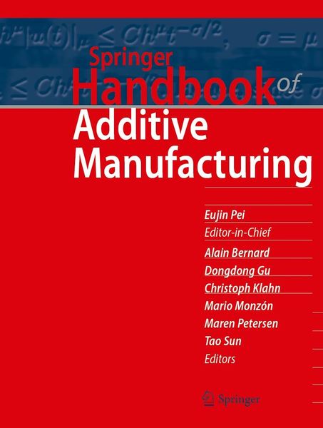Produktbild: Springer Handbook of Additive Manufacturing