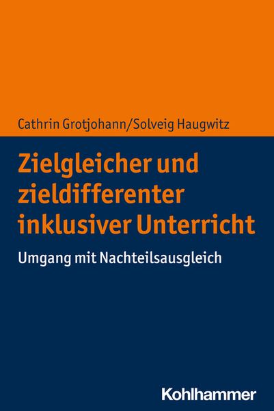 Produktbild: Zielgleicher und zieldifferenter inklusiver Unterricht