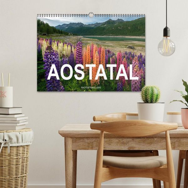 Produktbild: Natur im Aostatal (Wandkalender 2026 DIN A3 quer), CALVENDO Monatskalender