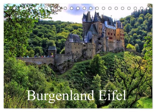 Produktbild: Burgenland Eifel (Tischkalender 2026 DIN A5 quer), CALVENDO Monatskalender