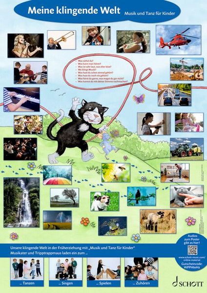 Produktbild: Meine klingende Welt - Poster
