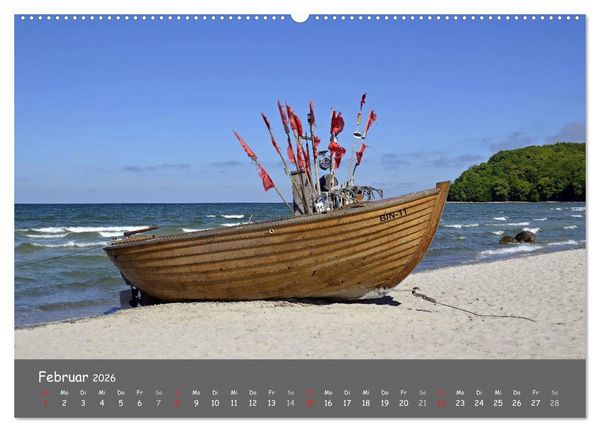 Produktbild: R&uuml;gen &ndash; Insel der Superlative (Wandkalender 2026 DIN A2 quer), CALVENDO Monatskalender