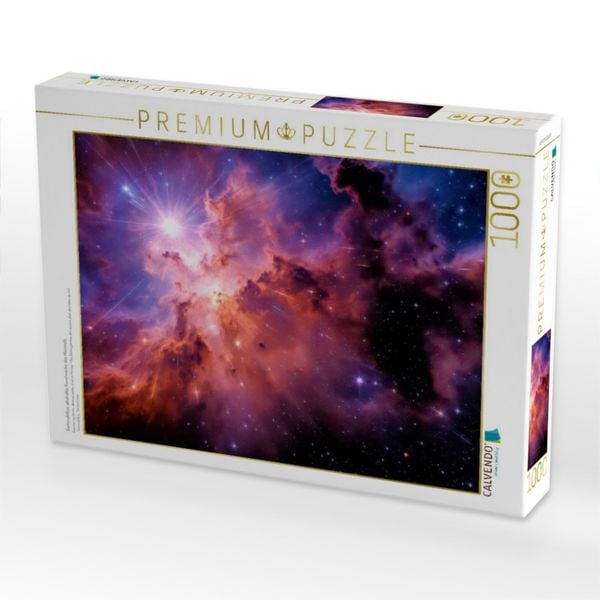 Produktbild: CALVENDO Puzzle Gammablitze, abstrakte Kunstwerke des Himmels. | 1000 Teile Lege-Gr&ouml;&szlig;e 64x48cm Foto-Puzzle f&uuml;r gl&uuml;ckliche Stunden