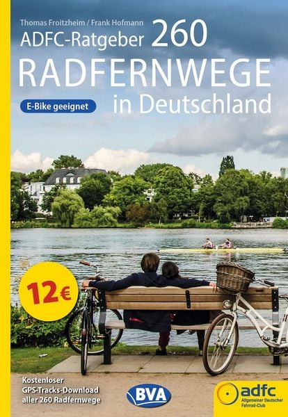Produktbild: BVA ADFC-Ratgeber 260 Radfernwege in Deutschland
