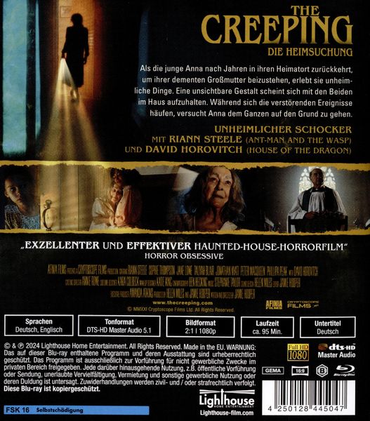 Produktbild: The Creeping - Die Heimsuchung