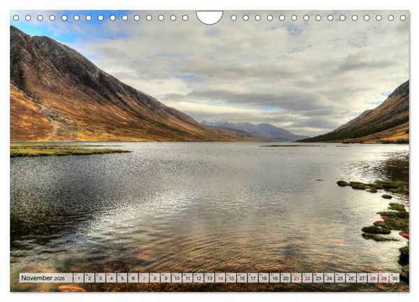 Produktbild: Schottland - Land aus Nebel und Licht (Wandkalender 2026 DIN A4 quer), CALVENDO Monatskalender