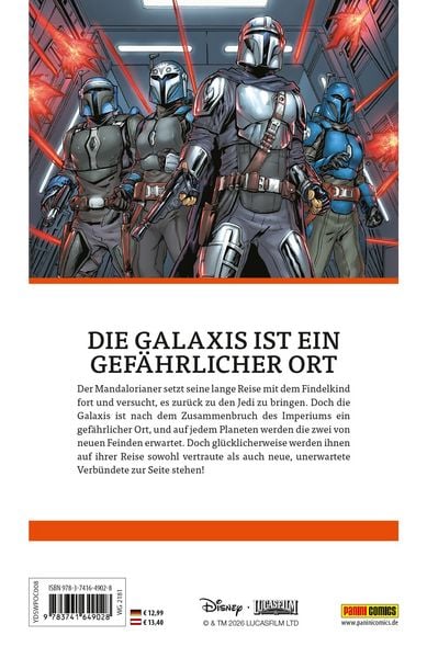Produktbild: Star Wars (Pocket Edition): The Mandalorian Staffel II.1: Das mandalorianische Erbe