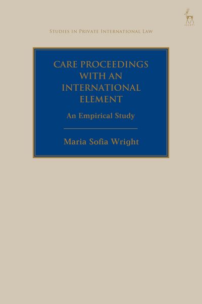 Produktbild: Care Proceedings with an International Element