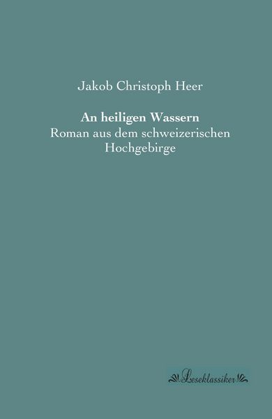 Produktbild: An heiligen Wassern