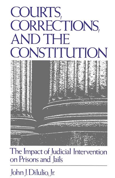 Produktbild: Courts, Corrections, and the Constitution