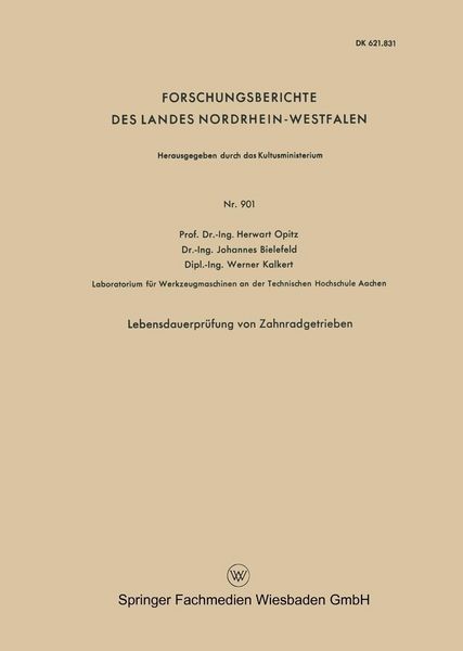 Produktbild: Lebensdauerpr&uuml;fung von Zahnradgetrieben
