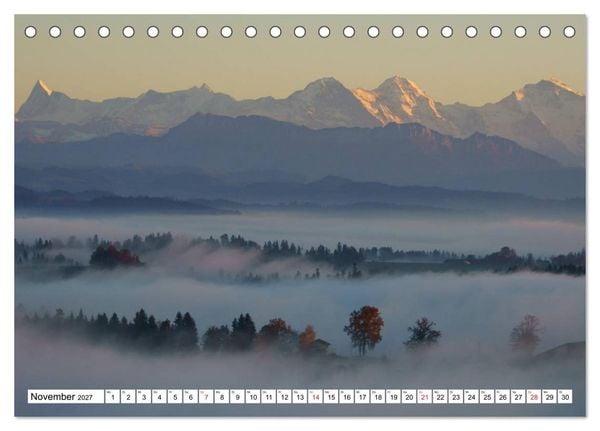 Produktbild: Unteremmental (Tischkalender 2027 DIN A5 quer), CALVENDO Monatskalender