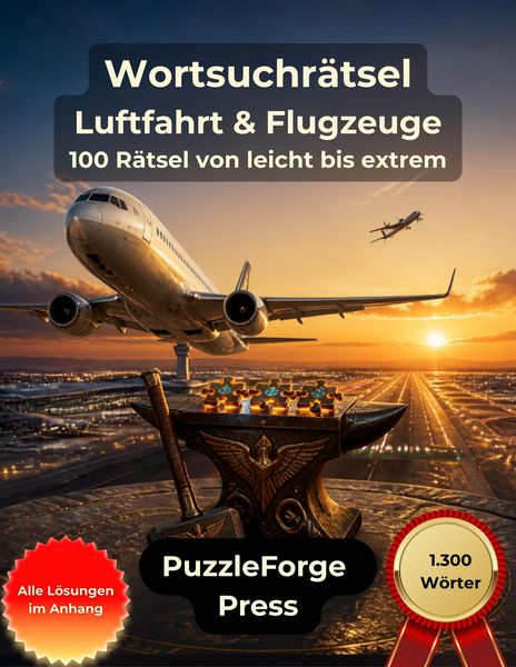 Produktbild: Wortsuchr&auml;tsel - Luftfahrt und Flugzeuge