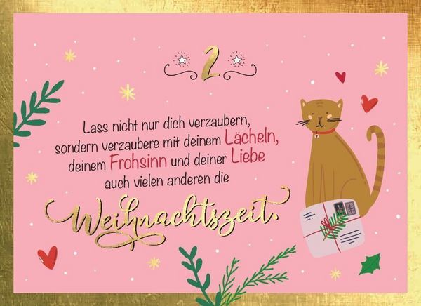 Produktbild: 24 Adventsw&uuml;nsche f&uuml;r dich - Adventskalender
