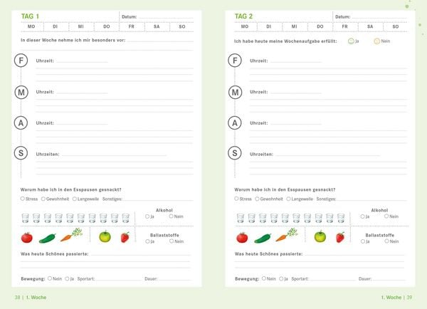 Produktbild: Die Ern&auml;hrungs-Docs &ndash; Mein Ern&auml;hrungstagebuch