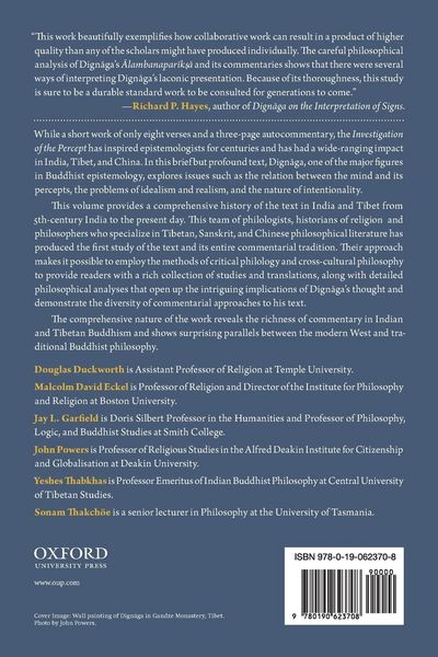 Produktbild: Dignaga's Investigation of the Percept