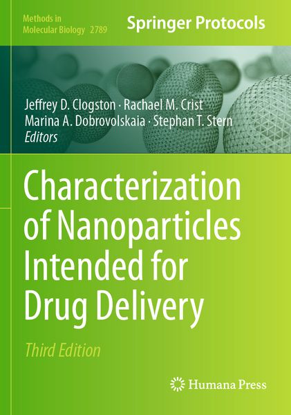 Produktbild: Characterization of Nanoparticles Intended for Drug Delivery