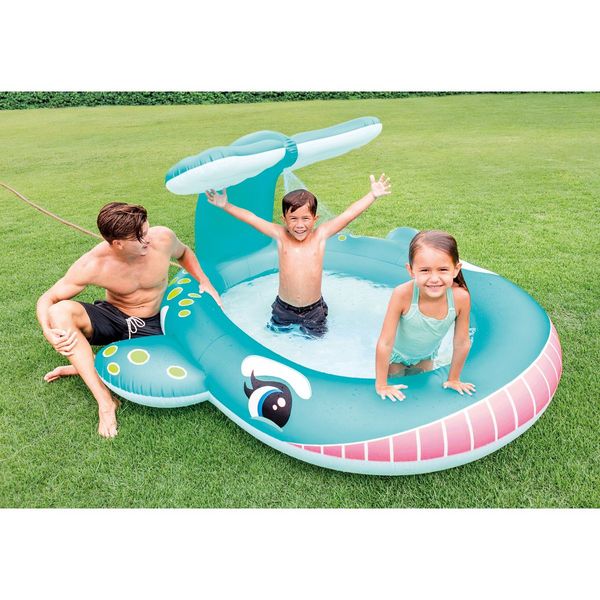 Produktbild: Kinder-Pool Whale Spray 2,01mx1,96mx91cm