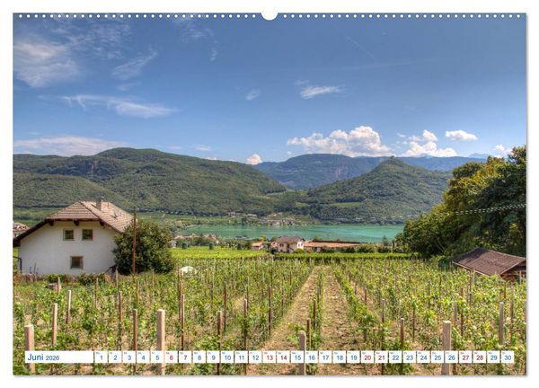 Produktbild: S&uuml;dtiroler Impressionen (hochwertiger Premium Wandkalender 2026 DIN A2 quer), Kunstdruck in Hochglanz