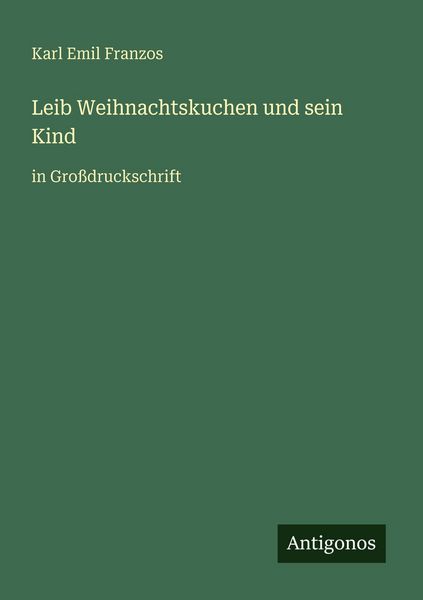 Produktbild: Leib Weihnachtskuchen und sein Kind
