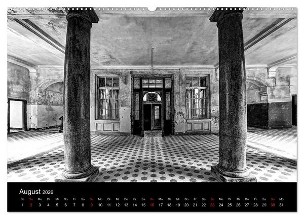 Produktbild: lost beauty (Wandkalender 2026 DIN A2 quer), CALVENDO Monatskalender