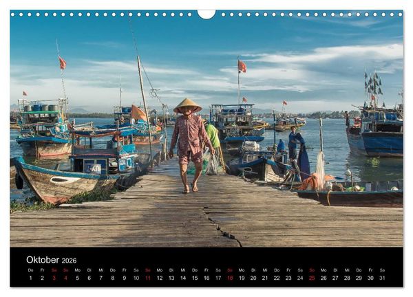 Produktbild: Vietnam Abenteuerreise (Wandkalender 2026 DIN A3 quer), CALVENDO Monatskalender