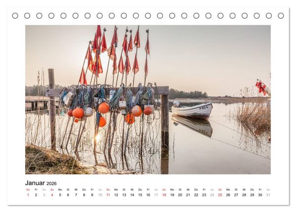 Produktbild: Ostsee - Spaziergang am Meer (Tischkalender 2026 DIN A5 quer), CALVENDO Monatskalender