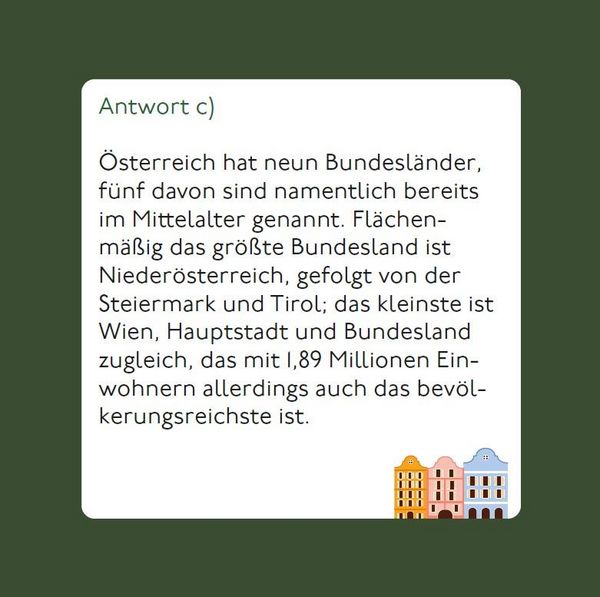 Produktbild: Das &Ouml;sterreich-Quiz (Neuauflage)