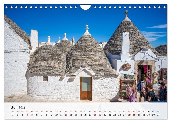 Produktbild: Italien - Tief im S&uuml;den (Wandkalender 2026 DIN A4 quer), CALVENDO Monatskalender