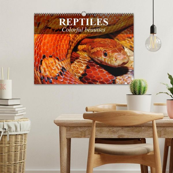 Produktbild: Reptiles Colorful beauties (Wall Calendar 2026 DIN A3 landscape), CALVENDO 12 Month Wall Calendar