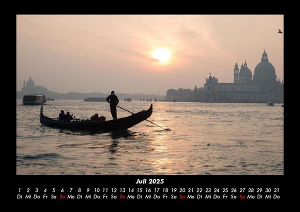 Produktbild: Venedig 2025 Fotokalender DIN A3