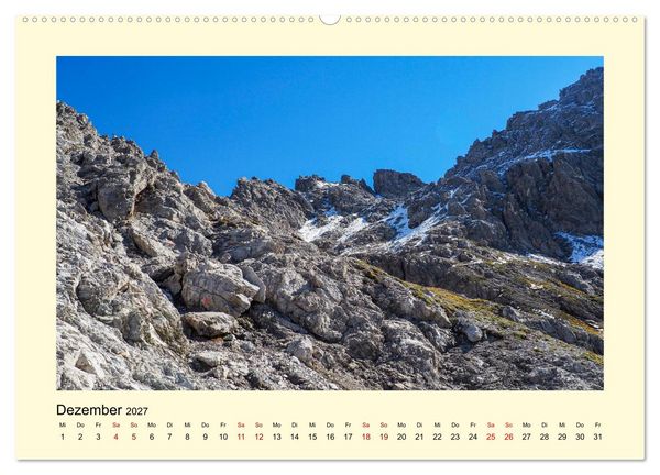 Produktbild: Lechtaler Alpen (hochwertiger Premium Wandkalender 2027 DIN A2 quer), Kunstdruck in Hochglanz
