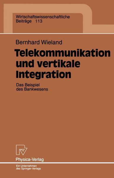 Produktbild: Telekommunikation und vertikale Integration