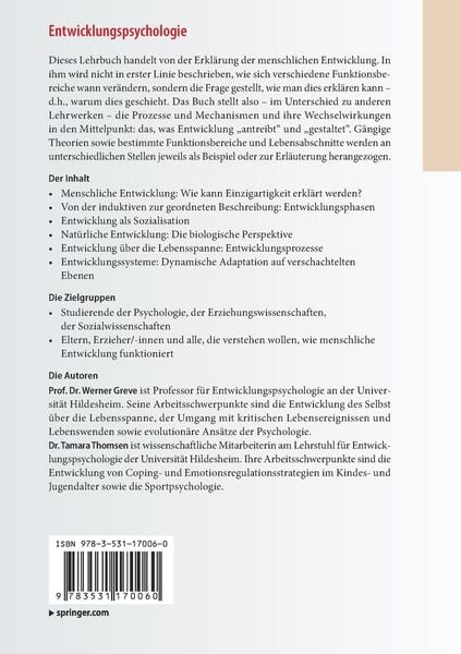 Produktbild: Entwicklungspsychologie
