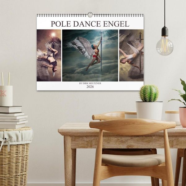 Produktbild: Pole Dance Engel (Wandkalender 2026 DIN A3 quer), CALVENDO Monatskalender