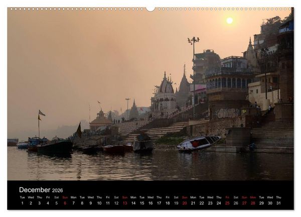 Produktbild: India - Magical Cities and Landscapes (High Quality Premium Wall Calendar 2026 DIN A2 landscape),CALVENDO 12 Month Wall Calendar